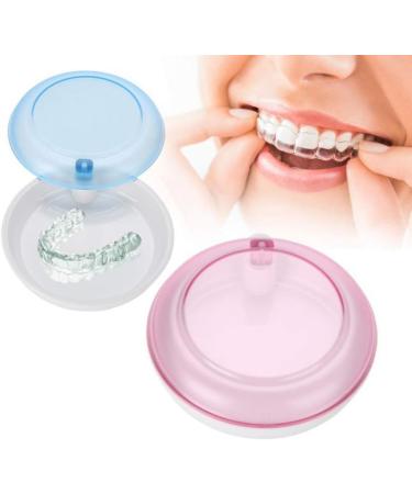 HEALLILY Dentures Box | Portable Orthodontic Holder for Travel | Small Denture Storage Solutions - Buy Online on GoSupps.com