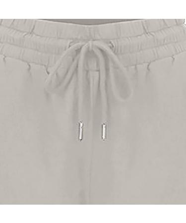 Wiyuqeen Spring Pants for Women - Trendy Straight Leg Trousers - Light Gray XX-Large - Buy Online on GoSupps.com
