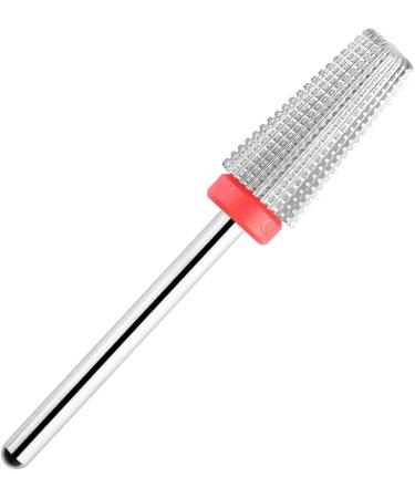 5-in-1 Carbide Nail Drill Bit | Fast Acrylic & Gel Removal | Tungsten Steel | Fine Silver | Professional Salon Tool - Buy Online on GoSupps.com