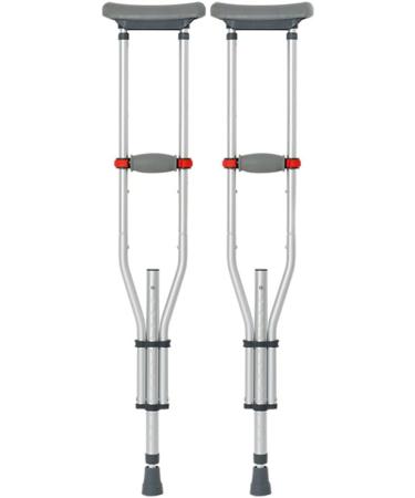 Crutches for Adults Underarm Disabled Armpit Cane Aluminum Cane Retractable Fit Height from 145 Cm to 190 Cm Great for Travel or Work Selfless dedication - Buy Online on GoSupps.com