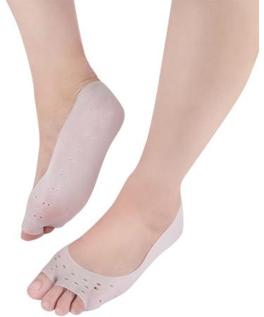 Toe Spreader Socks for Women - Valgus Correction Bunion Relief Large Toe Separator Summer Style - Fr ulein Slide White - Buy Online on GoSupps.com