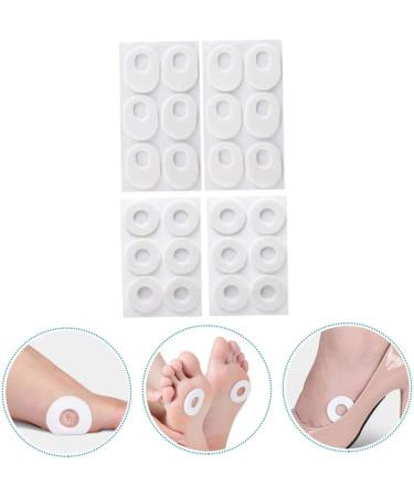 Gatuida 4 Sheets Corn Stickers Invisible Tape Foot Corn Pads Shoe Inserts Liners Anti Wear Heel Pads Soft Foam Cushions Adhesive Heel Protector Foot Care Pads Felt Feet Food Mat White - Buy Online on GoSupps.com