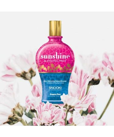 Supre Snooki Sunshine & Shorelines Ultra Darkening Natural Bronzer 12 oz - Achieve a Deep Natural Tan for All Skin Types | International Shipping Available - Buy Online on GoSupps.com