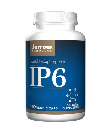 Jarrow Formulas IP6 Inositol Hexaphosphate 500mg 120 Vegan Capsules Lab-Tested Gluten Free Vegetarian Soy Free Non-GMO - Buy Online on GoSupps.com