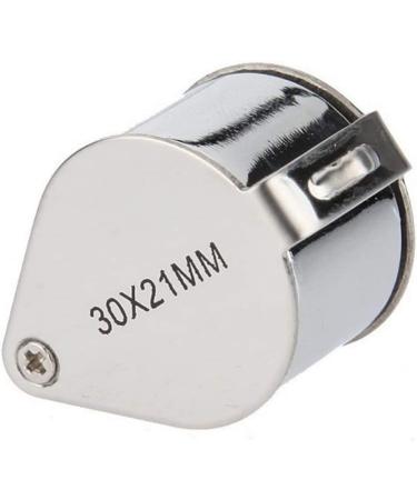 KINGMAS 30x 21mm Pocket Jewelry Loupe | Jewelers Eye Magnifying Glass - Buy Online on GoSupps.com