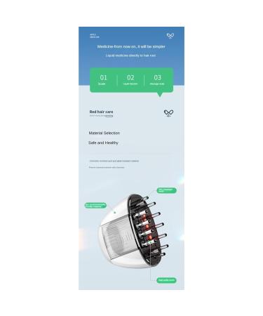 Buy Luejnbogty Vibrating Scalp Slicer | Hair Growth Liquid Comb Set | Nourishing Serum & Oil for Healthy Hair - Buy Online on GoSupps.com