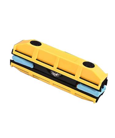 Glass Wiper Wiper Glass Double-sided Strong Magnetic High Suction Household High-level Cleaner For High-rise Window Cleaning Red