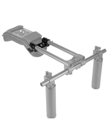 NICEYRIG Steady Shoulder Mount/Shoulder Pad for Video Camcorder Camera  DV/DC Support System DSLR Rig (15mm Railblock)