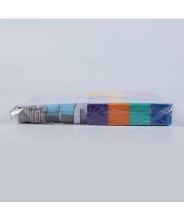 FANDAMEI Nail Files and Buffers 100/180 400/4000 Grit Professional Manicure Tools Kit Rectangular Art Care Buffer Block Tools 7 Ways Buffer Block for Trim Polish and Shine Nail 20Pcs/Pack - Buy Online on GoSupps.com