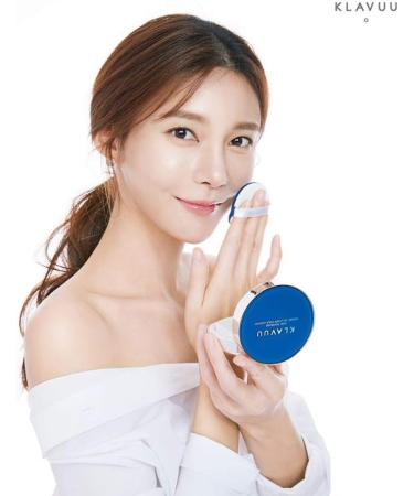  Klavuuu Blue Pearlsation High Coverage Marine Collagen Aqua Cushion SPF50+ PA+++++12g (02#23) - Buy Online on GoSupps.com