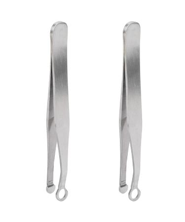 Nose Hair Clips 2 Pack - Waterproof Easy & Painless Stainless Steel Design for Safe Grooming - Buy Online on GoSupps.com