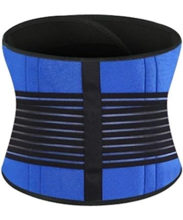 Double Pull Waist Support Trainer for Men & Women | Posture Corrector & Low Back Brace | Plus Size Lumbar Decompression Belt (3X-Large Blue - Buy Online on GoSupps.com