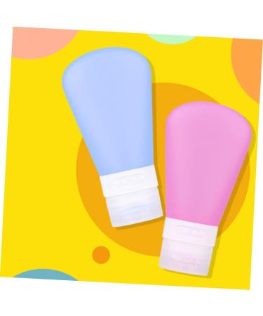 Mipcase Pink Containers Travel Shampoo Bottles Leakproof Containers Shower Gel Bottle Empty Bottle Filling Pink Size 1 - Buy Online on GoSupps.com
