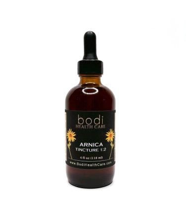 bodi : Arnica Tincture 1:2 Extract | 2floz to 8floz | 100% Pure Natural Cold-Pressed Chemical Free (8 Fl Oz) 8 Fl Oz (Pack of 1)