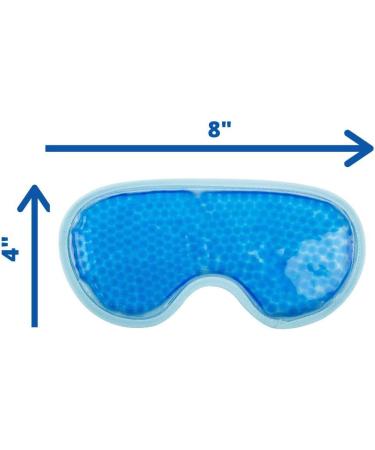 FOMI Care Ice Eye Mask - Cooling Technology for Relaxing Sleep, Migraine Relief, and Dark Circle Reduction - Reusable Ankle Wrap - Blue - Buy Online on GoSupps.com