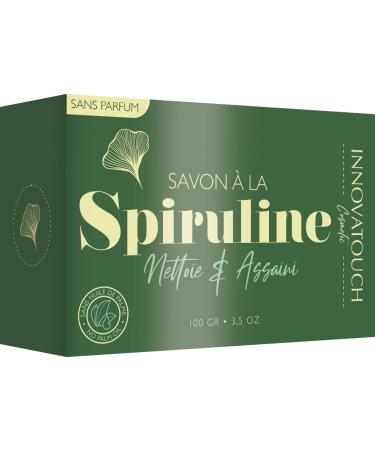 Innovatouch Innovatouch Cosmetic Spirulina Cleansing Soap 100g - Moisturizes & Antioxidant & Sanitizer - Sensitive Skin