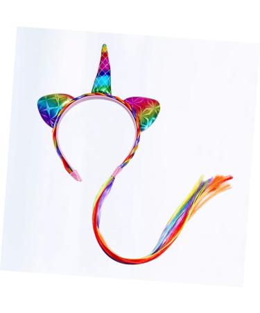 MERRYHAPY Wig Headwear Wig Hair Bands Wig Hair Hoop Unicorn Hair Band Wig Headdress Unicorn Hair Hoop - Buy Online on GoSupps.com