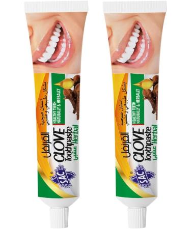 All-Natural Clove Toothpaste | Fresh Breath & Healthy Gums | Herbal Dental Care - 125g - Shop Internationally - Buy Online on GoSupps.com