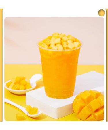 Buy 4x3kg Mango Bubble Tea Pearls - Vegan Boba Pearl Set for DIY Bubble Tea & Parties - Buy Online on GoSupps.com