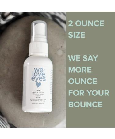 We Love Eyes Hypochlorous Eyelid Cleansing Spray Oil-Free & Gentle Mist for Clean Eyes & Face - Buy Online on GoSupps.com
