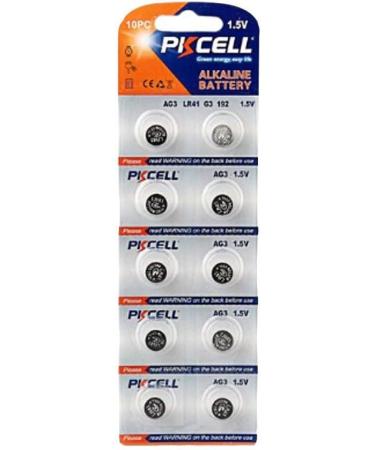 LR41 Batteries 192 392 AG3 V3GA 1.5v Alkaline Button Cell Batteries 10Pcs - Buy Online on GoSupps.com