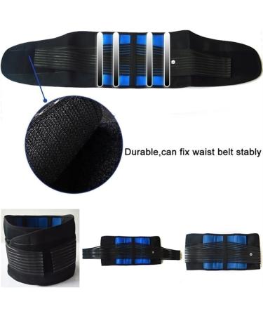 Extra Size S-6XL Double Train Lumbar Support - Breathable Posture Correction Tape for Back Pain Relief | Blue Spine Decompression - Buy Online on GoSupps.com