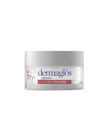 Facial Ultra Volume Moisturizing Night Cream. Moisturizes And Improves The appearance Of wrinkles And Skin Volume With Hyaluronic Acid And Collagen For Deep Hydration 1.76 Oz