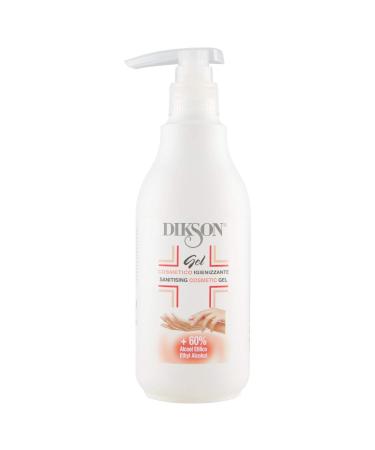 Dikson antiseptic gel 500 ml hand hygiene gel works in 10 seconds.Dry immediately.Do not stick to your hands protect and maintain ideal for offices or on the go