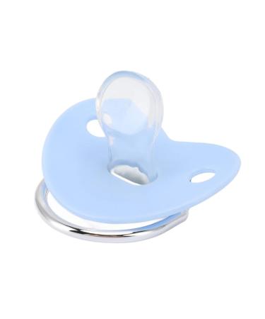 Buy Rhinestone Crown Bling Baby Pacifier - Soft Silicone Infant Pacifier with Chain Clip Size M (Blue) | International Shipping Available - Buy Online on GoSupps.com