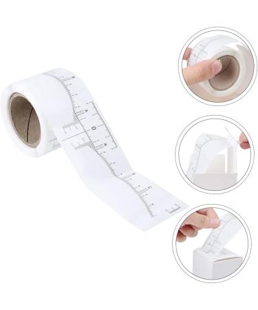  Beatifufu 1 Roll Eyebrow Ruler Measuring Tattoo Guide Eyebrow Ruler Eyebrow Sticker Eyebrow Ruler Adhesive Measuring Ruler Disposable White Female Paper - Buy Online on GoSupps.com