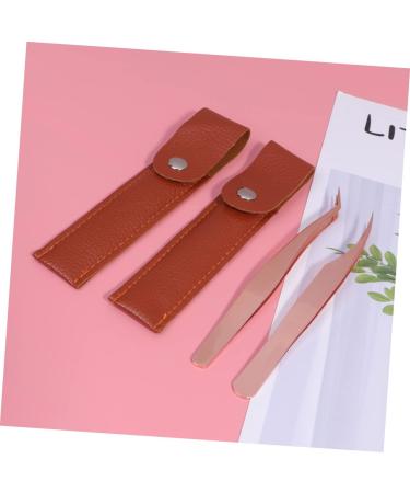 NOLITOY 4pcs Eyelash Extension Tweezers Set - Stainless Steel Lash & Fake Eyelashes Tweezers - Angled & Volume Makeup Tools - Beauty Care Essentials for Flawless Extensions - Buy Online on GoSupps.com