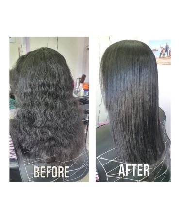 XL AHGLOW Hair Straightening & Rebonding Set | Keratin Relaxer for Smooth Silky Shiny Hair | 480g Complete System for Wavy Curly Frizzy Hair - Buy Online on GoSupps.com