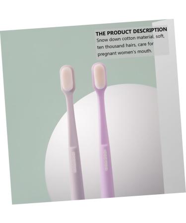Tovinanna 8 Pack Maternal Soft Toothbrushes - Gentle Oral Care for Pregnant Women | Soft Mouth Cleaning Brushes - Buy Online on GoSupps.com