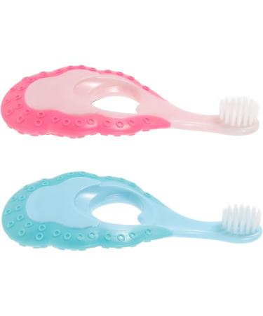 Gatuida 8 STK Baby Toothbrush Set - Ergonomic Travel Toothbrushes for Children | Essential Massage Accessories for Kids - Buy Online on GoSupps.com