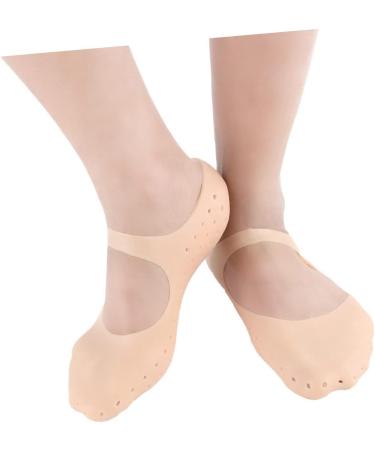 Sosoport 1 Pair Waterproof Boat Socks Beach Heel Crack- Proof Sleeve Elastic Boat Socks Waterproof Beach Socks Ultra Low Cut Liner Socks Bottle Steriliser Womens Breathable Socks Room Socks As Shown M - Buy Online on GoSupps.com