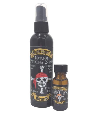Mudscupper's Ultimate Piercing Care Set - Piercing Aftercare Treatment