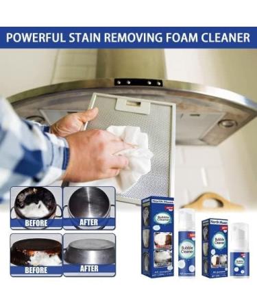 Bexe Bubble Cleaner Foaming Heavy Oil Stain Cleaner All-purpose Rinse-free Cleaner Spray Stubborn Grease & Grime Remover Powerful Stain Removing Foam Cleaner (1pcs) - Buy Online on GoSupps.com