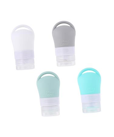 Ipetboom 1 Set Silica Gel Bottle Travel Cosmetic Containers Travel Liquid Container Cleaning Solution Bottle Travel Makeup Bottle Travel Lotion Press Tubes Travel Bottle Portable