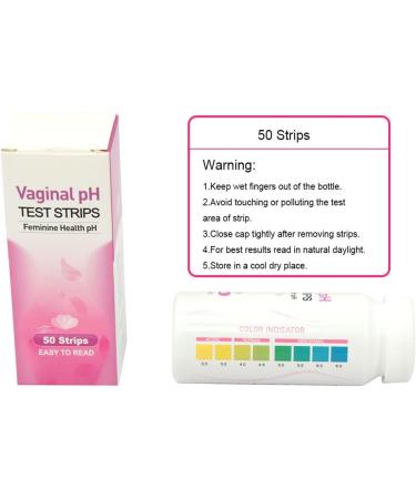Colilove Vaginal Health pH Test Strips (50 Count) - Monitor Feminine pH Balance & Infections - Buy Online on GoSupps.com