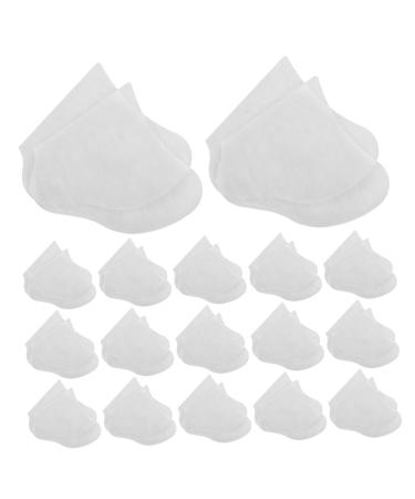 Beaupretty 50 Pairs Foot Mask Non-woven Fabrics Feet Protector Foot Moisturizing Supplies Pedicure Liners Feet Cover Non-woven Fabrics Socks Foot Caring Socks Moisturizing Use Foot Covers 28.00X24.00X0.10CM White