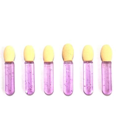 Housoutil 200 Pcs Eyeshadow Oval Sponge Brush Eye Makeup Eye Sponge Beauty Sponge Applicator Miss Make up 3.6X1.2 cmx2pcs Violetx2pcs - Buy Online on GoSupps.com