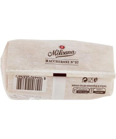  Italian Gourmet E.R. La Molisana Maccheroni No. 37 Slow-Made Pasta Hard Wheat Semolina 500g + Pulp Italian Gourmet Pulp 400g - Buy Online on GoSupps.com
