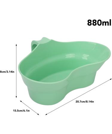 Tasse de Bassin de Soins Bucco-dentaires capacit de 880 Ml Poign e Unique pour Patients Alit s avec Prise Facile pour le Rin age Buccal et la Collecte des Vomissements - Buy Online on GoSupps.com