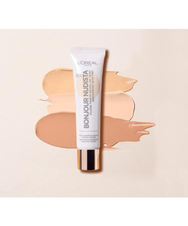 L'Oreal Paris Bonjour Nudista Skin Tint Medium Cream 30g - Lightweight Coverage for Natural Glow - Buy Online on GoSupps.com