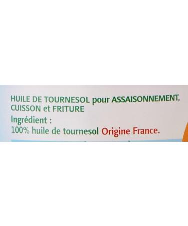 Lesieur Huile C ur de Tournesol 1 L - Lot de 5 1 l (Lot de 5) - Buy Online on GoSupps.com