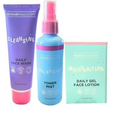 Care Daily Skincare Set Cleanse Balance & Moisturize (3-Piece Set)