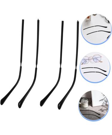 Combined Metal Replacement Tips for Sunglasses & Glasses - Durable 2 Pairs of Nose Pads & Arm Ends - Universal Fit Repair Solution for Men & Women - Black 14x3cm - Buy Online on GoSupps.com