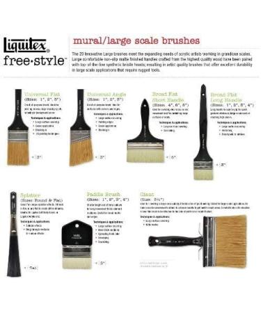 Liquitex Professional Freestyle Large Scale Brush - Universal Angle 3-inch - Buy Online on GoSupps.com