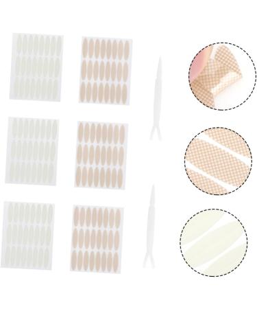 Housoutil Hooded Eyelid Tape 3pcs Stickers Lace Eyelid Tape Women Eyelid Tape Double Eyelid Sticker Hooded Y-shaped Fork mediumx3pcs - Buy Online on GoSupps.com