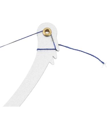 Professional Eyebrow Measuring Line with Thread - Silver Bead Mapping Tool for Microblading - Buy Online on GoSupps.com